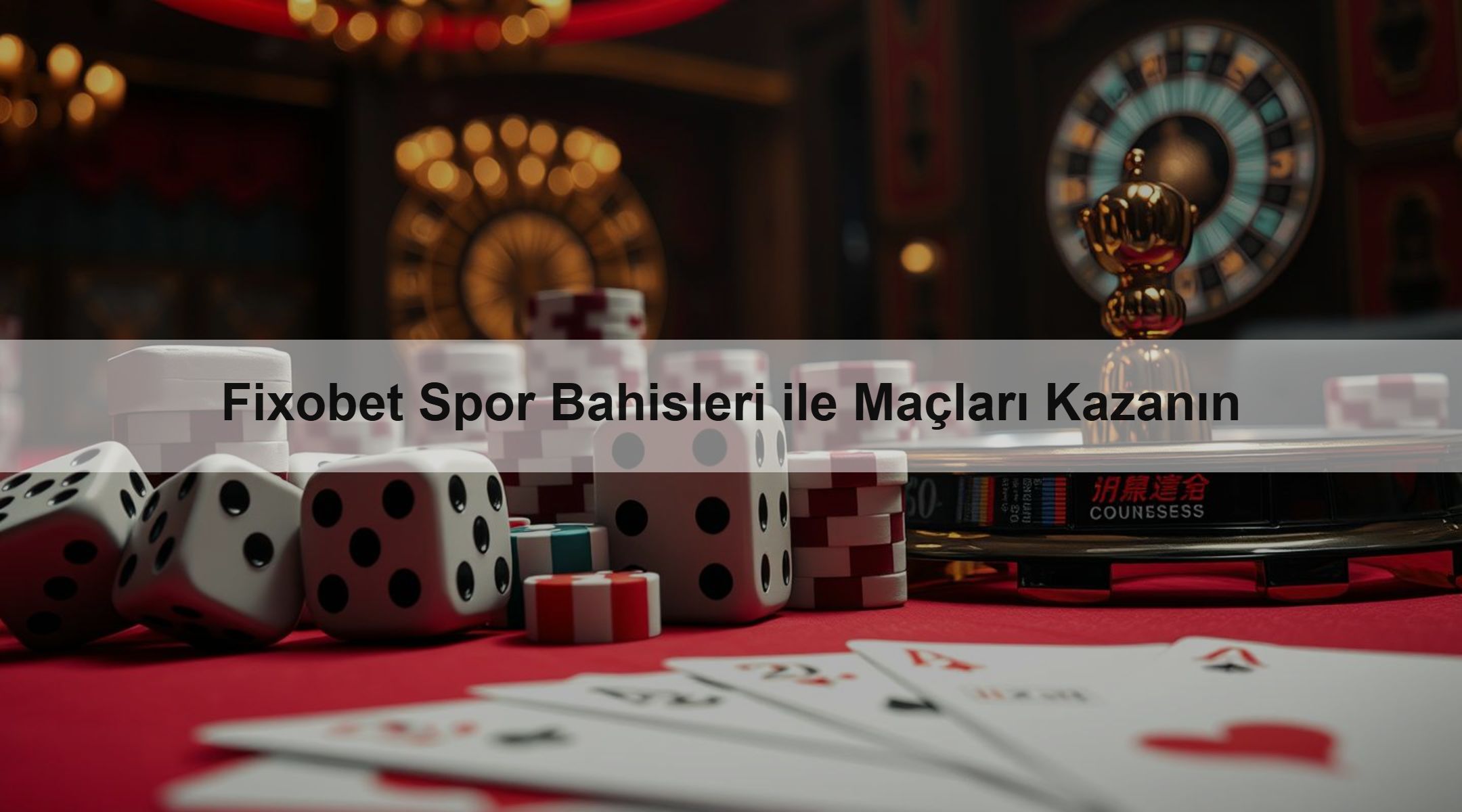 Fixobet Spor Bahisleri ile Maçları Kazanın