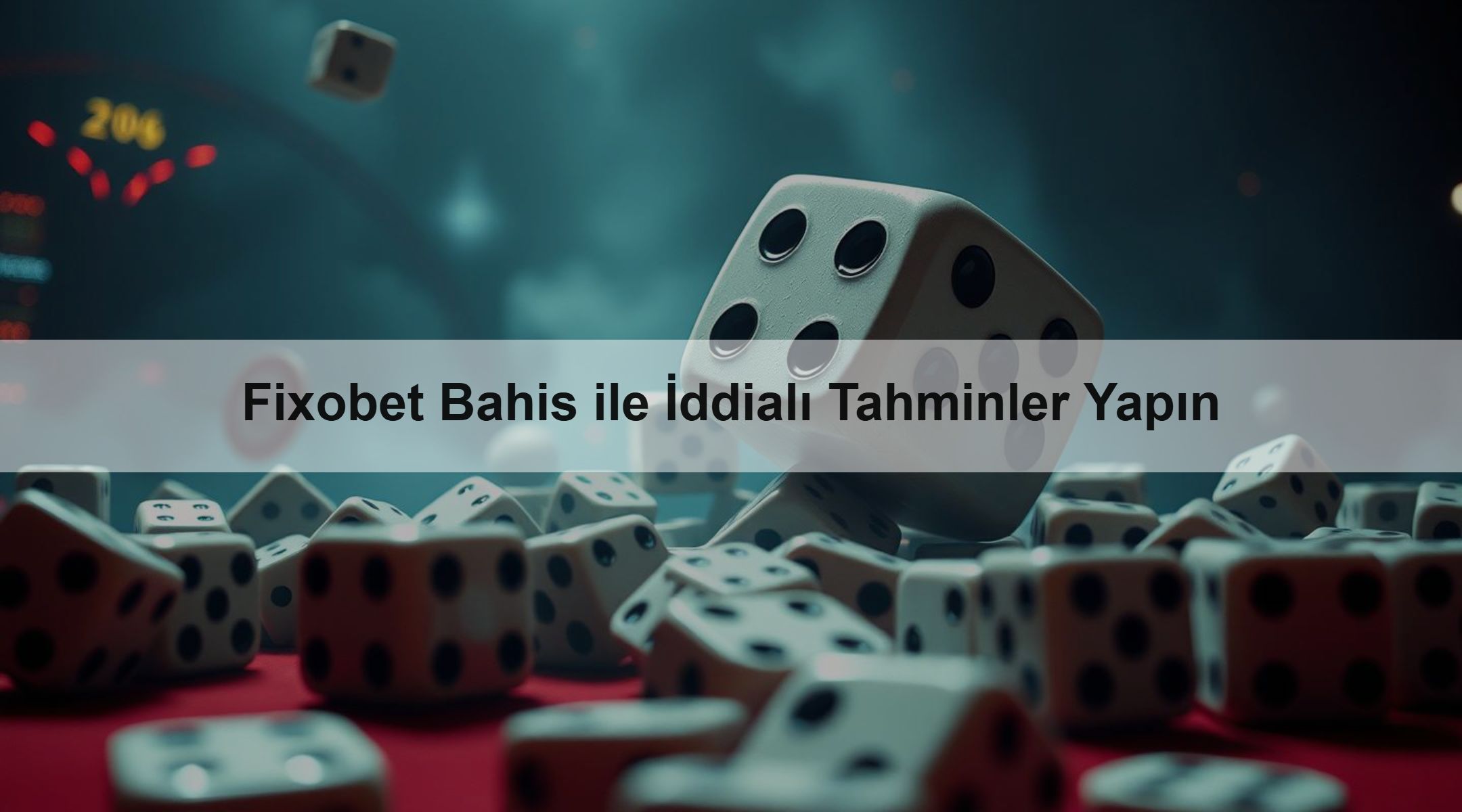 Fixobet Bahis ile İddialı Tahminler Yapın