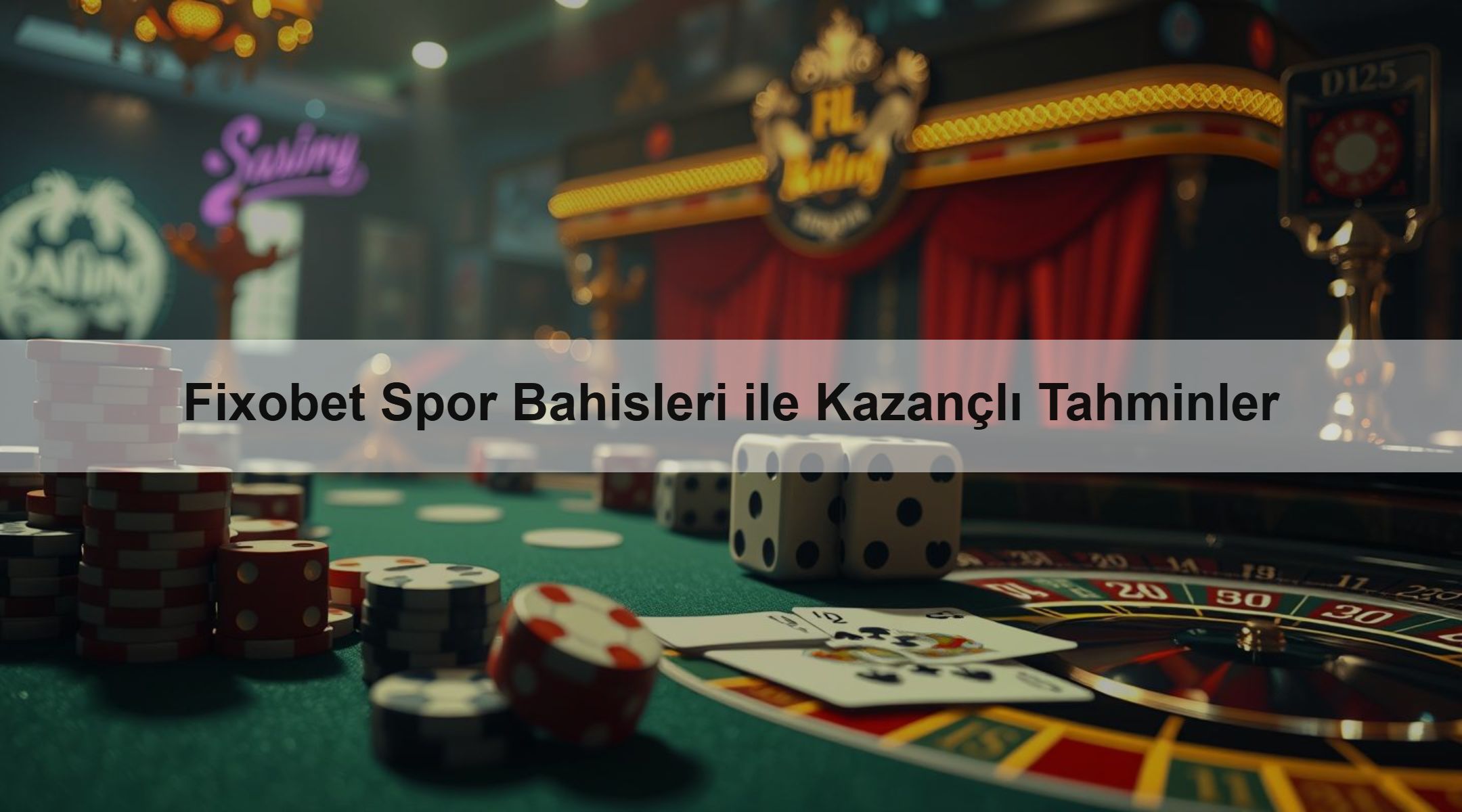 Fixobet Spor Bahisleri ile Kazançlı Tahminler