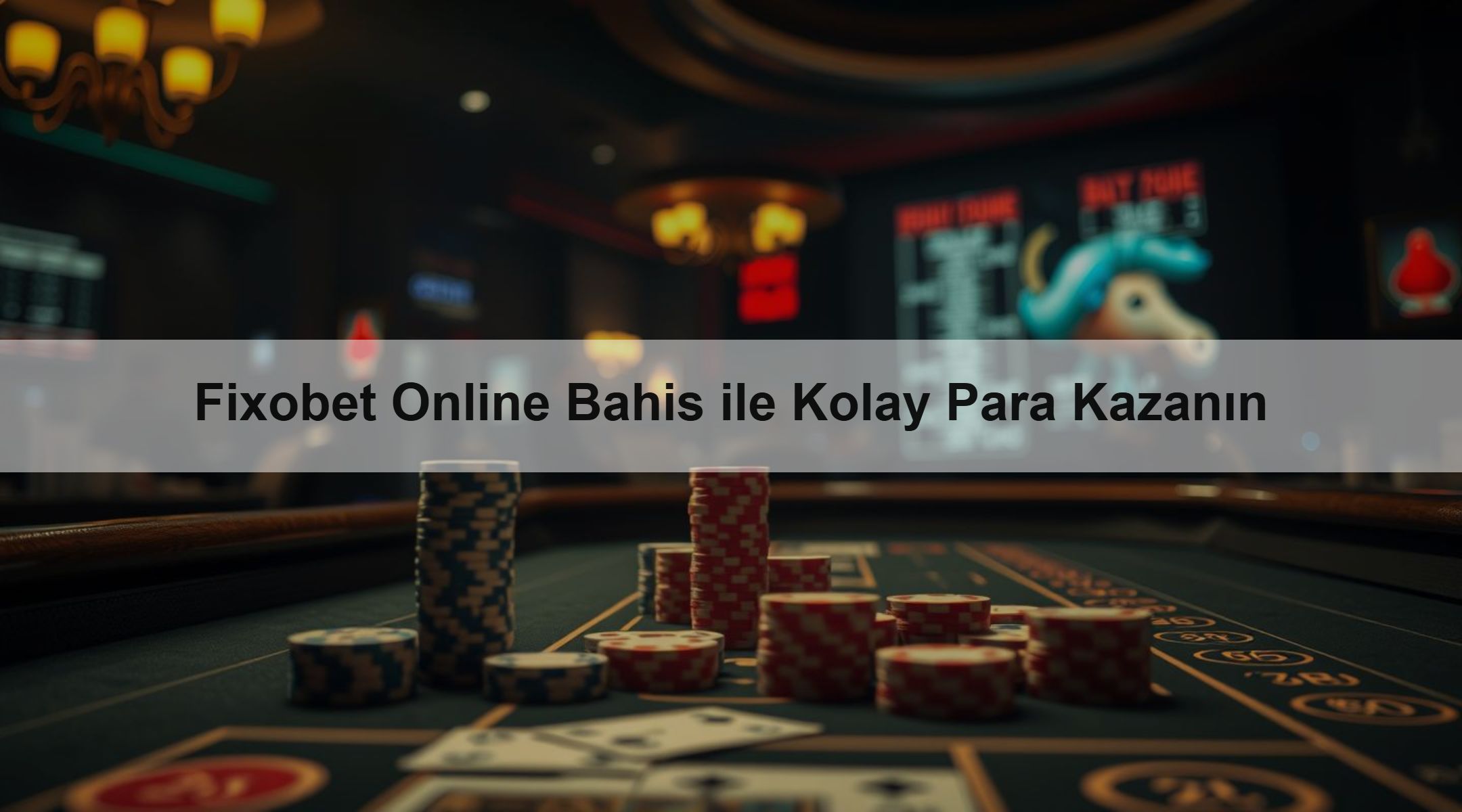 Fixobet Online Bahis ile Kolay Para Kazanın